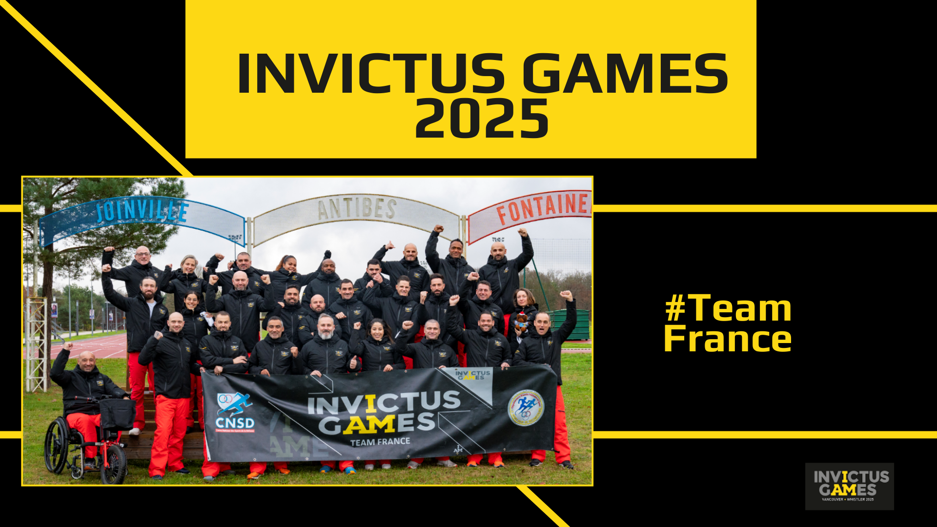 INVICTUS GAMES 2025 Portail fédérateur de l